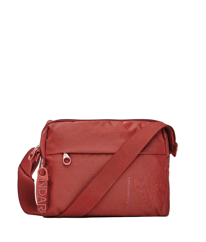 Fabric Shoulder Bag MD20 Mandarina P10QMTV8 Duck Cherry Tomato 