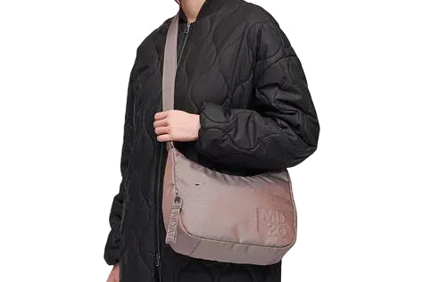 Tracolla in tessuto MD20 Mandarina Duck P10QMT37 Taupe