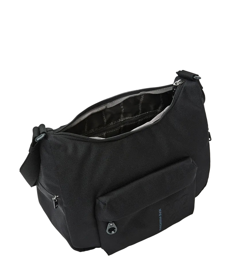 Tracolla in tessuto MD20 Mandarina Duck P10QMT56 Nero