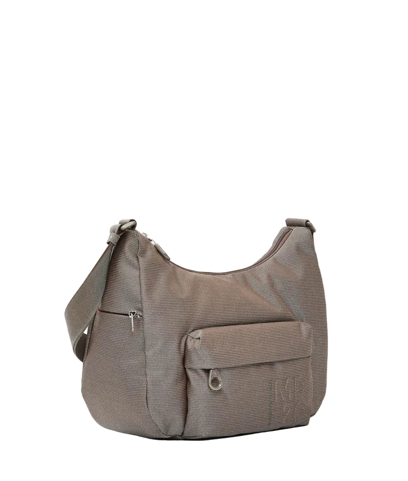 Tracolla in tessuto MD20 Mandarina Duck P10QMT56 Taupe