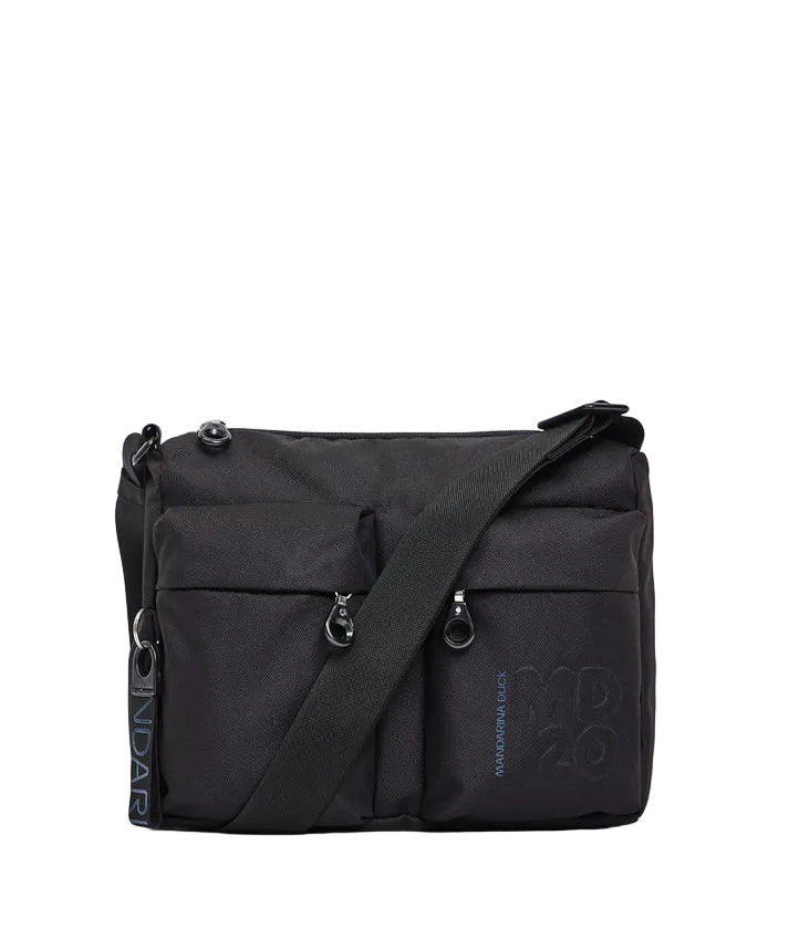 Tracolla in tessuto MD20 Mandarina Duck P10QMTT5 Nero