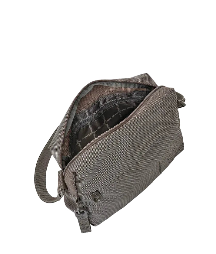 Fabric shoulder bag MD20 Mandarina Duck P10QMTV8 Taupe