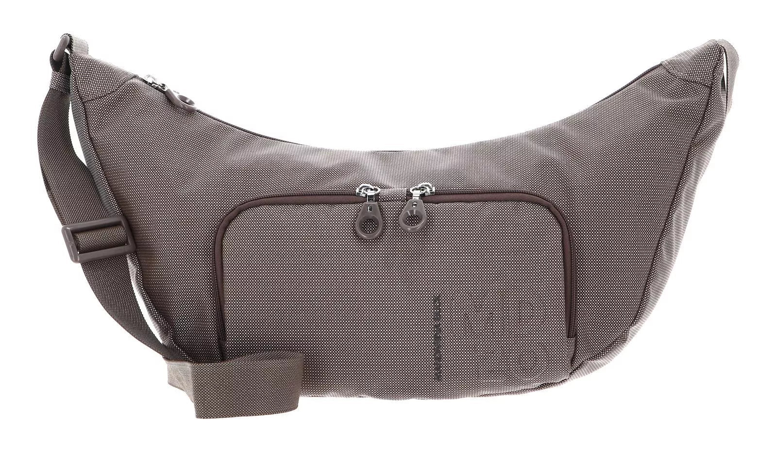 Tracolla in tessuto MD20 Mandarina Duck P10QMT50 Taupe - Pelletteria Allegrini