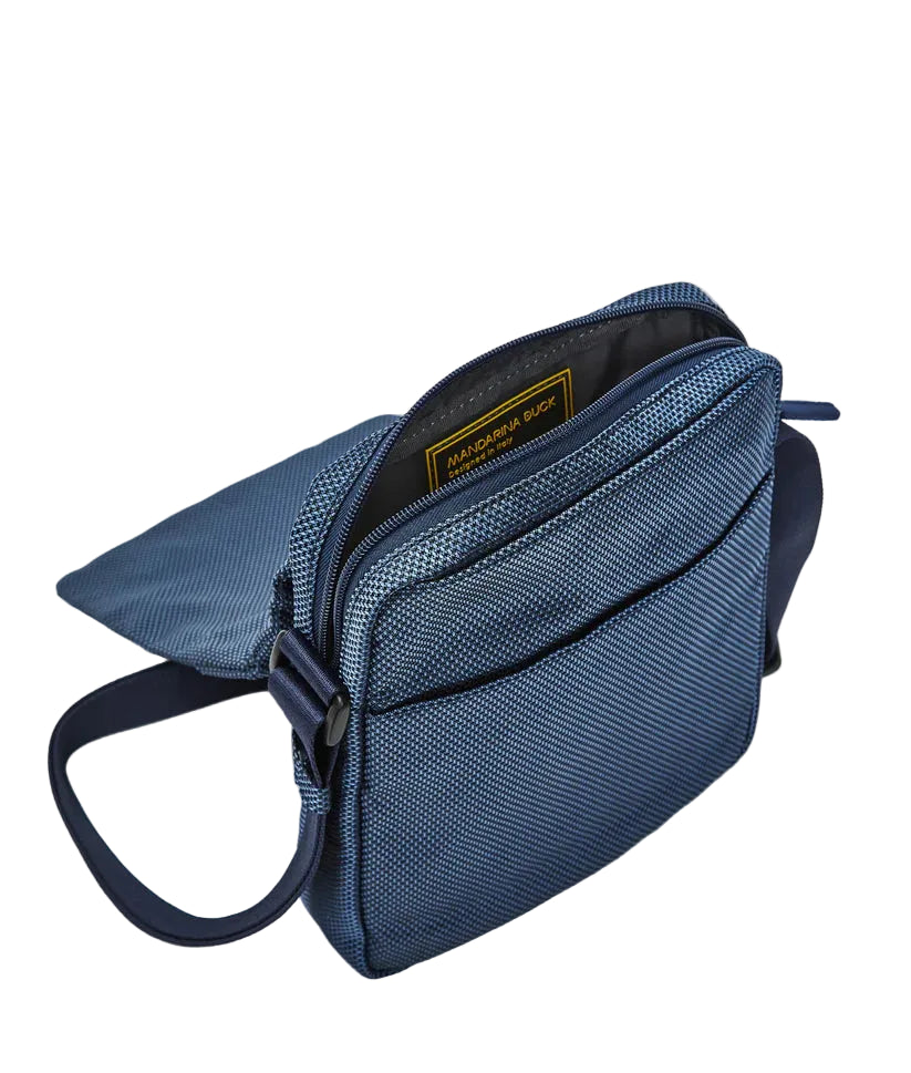  Fabric Shoulder Bag Mandarina Duck Zephyr Fabric Shoulder P10OTT02 Dress Blue