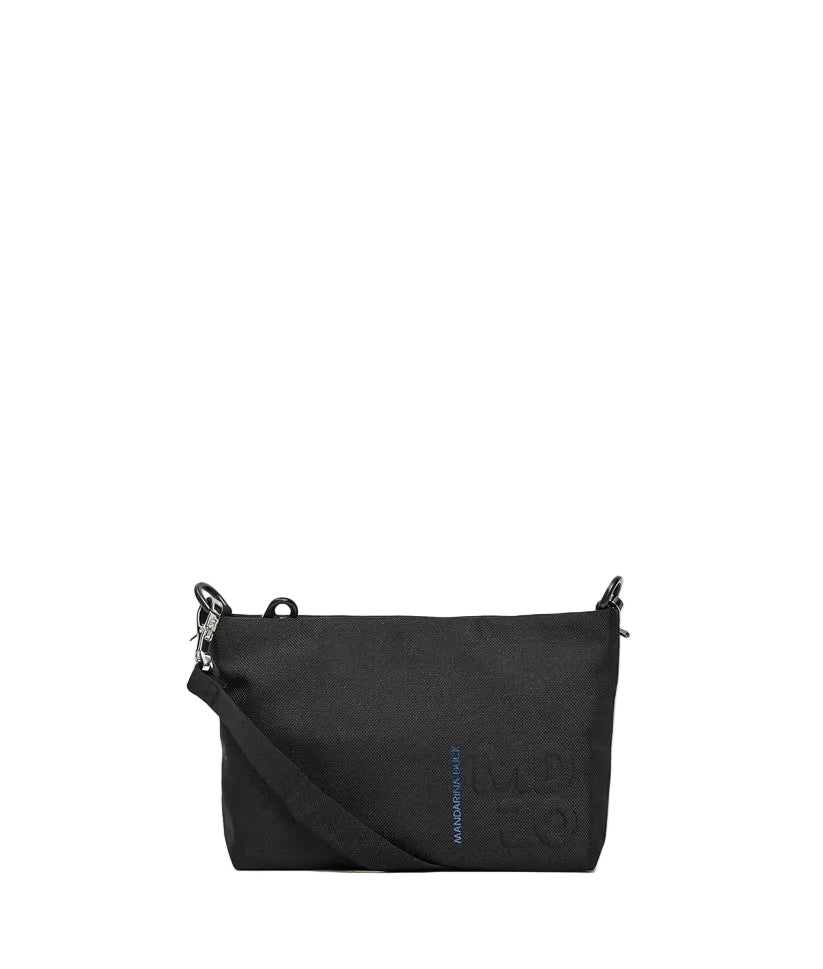 Fabric shoulder bag MD Mandarina Duck P10QMT24 Black