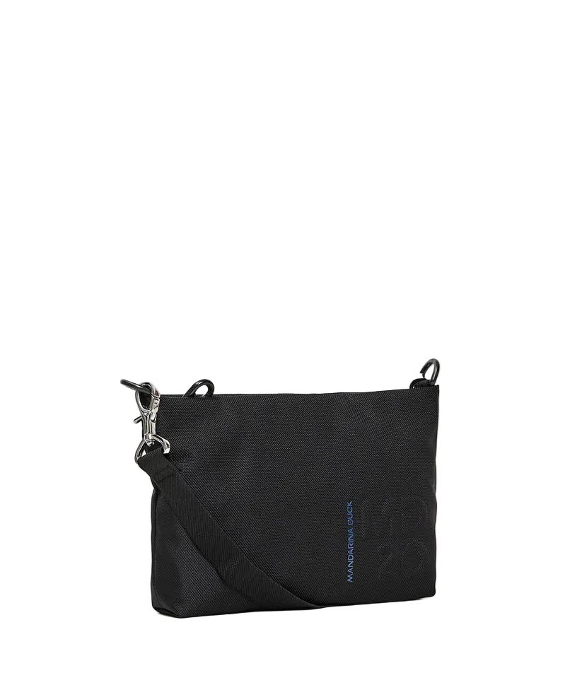 Fabric shoulder bag MD Mandarina Duck P10QMT24 Black