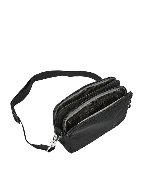 Fabric Shoulder Bag MD Mandarina Duck   P10QMT57 Black