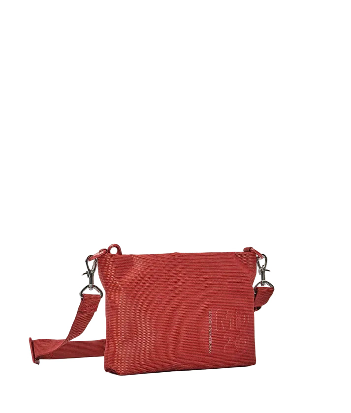 Fabric Shoulder Bag MD Mandarina Duck P10QMT24 Cherry tomato