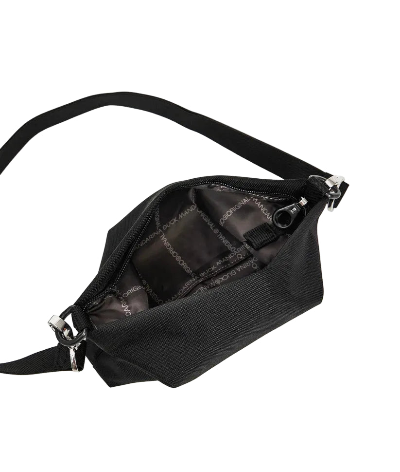 Fabric shoulder bag MD20 Mandarina Duck P10QMT24 Black