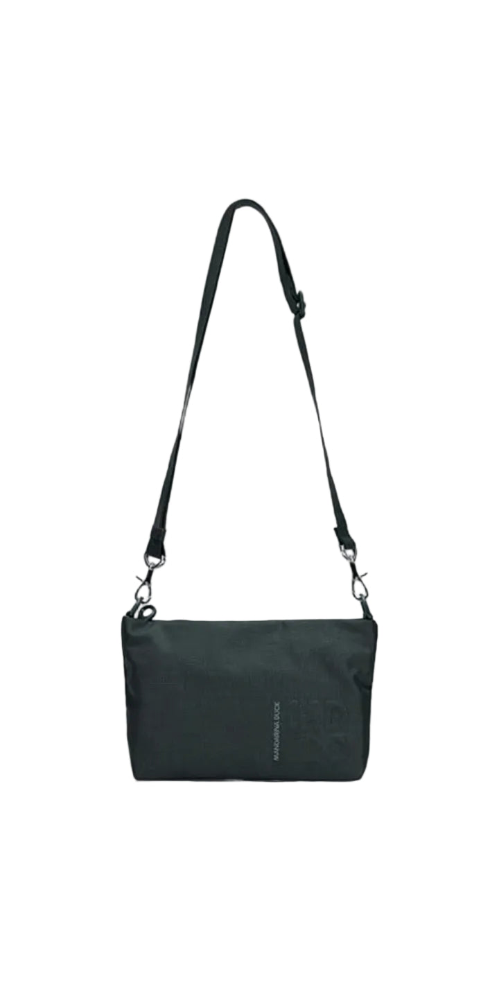 Fabric shoulder bag MD20 Mandarina Duck P10QMT24 Pine Green