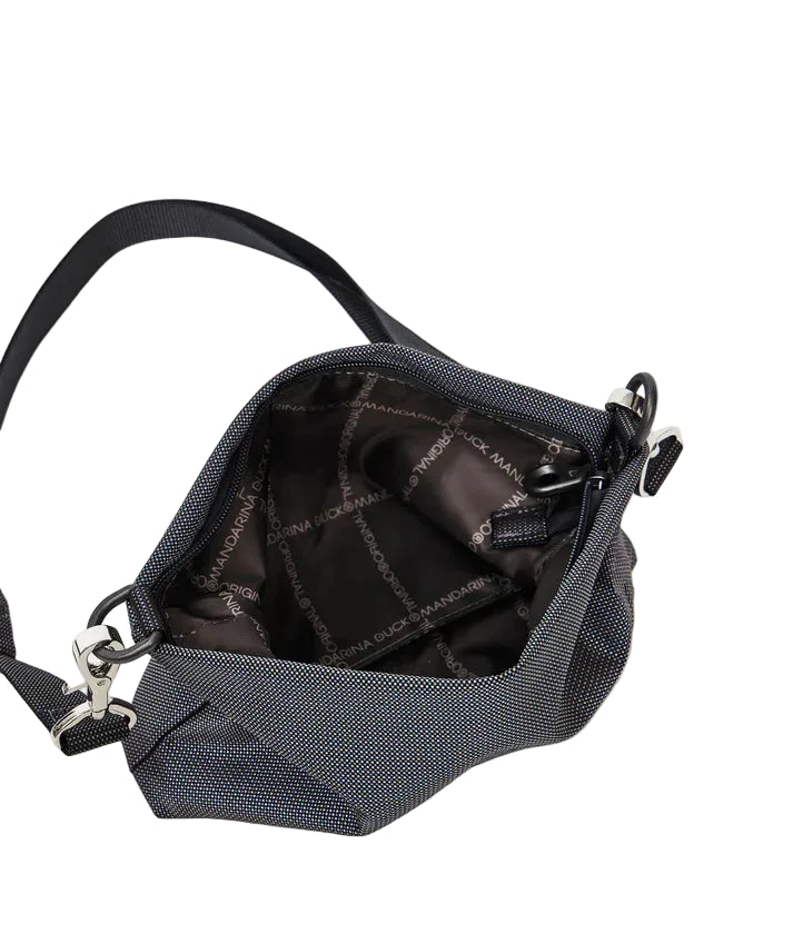 Fabric shoulder bag MD20 Mandarina Duck P10QMT24 Steel