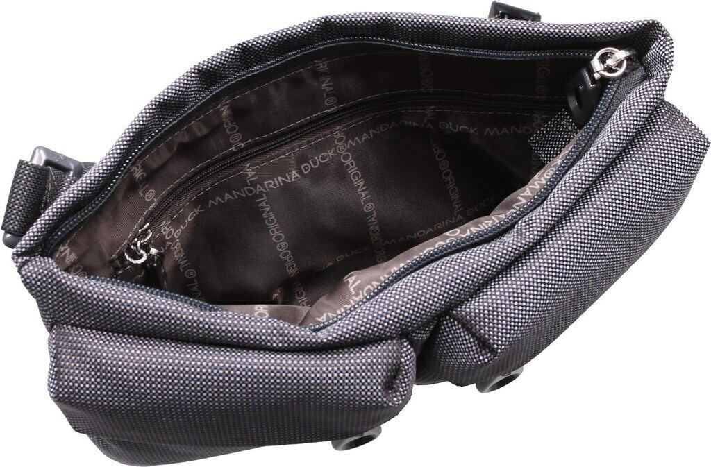 Fabric Shoulder Bag MD Mandarina Duck P10QMT47 Steel