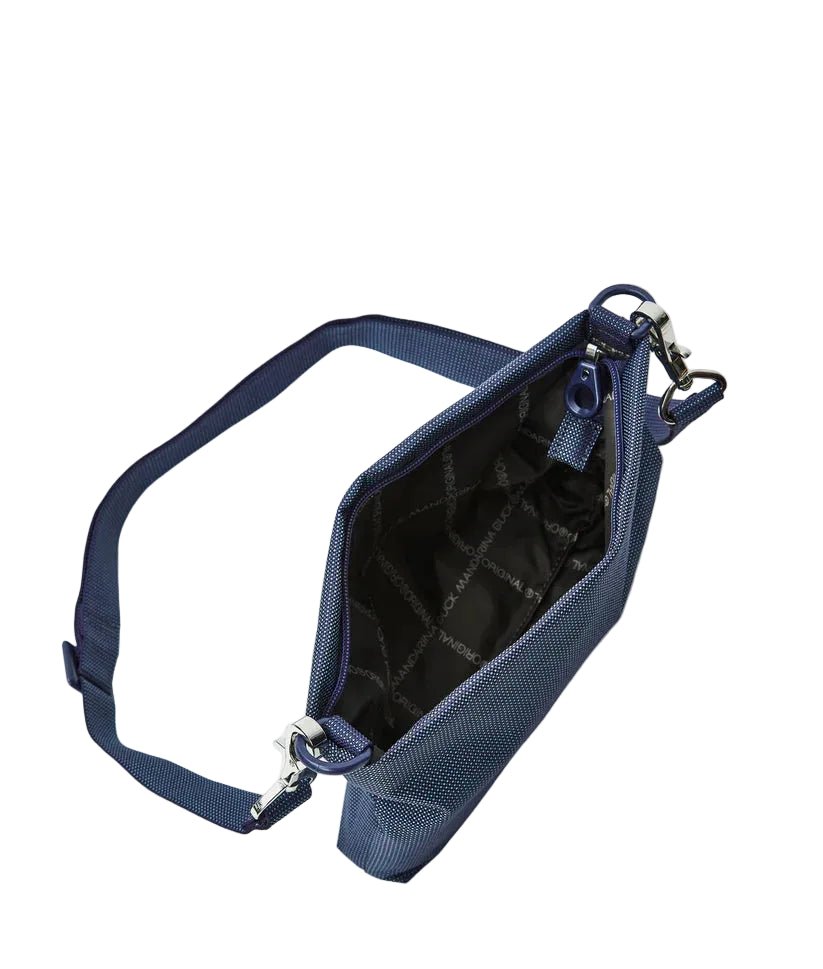 Tracollina in tessuto MD20 Mandarina Duck P10QMT24 Deep blue - Pelletteria Allegrini