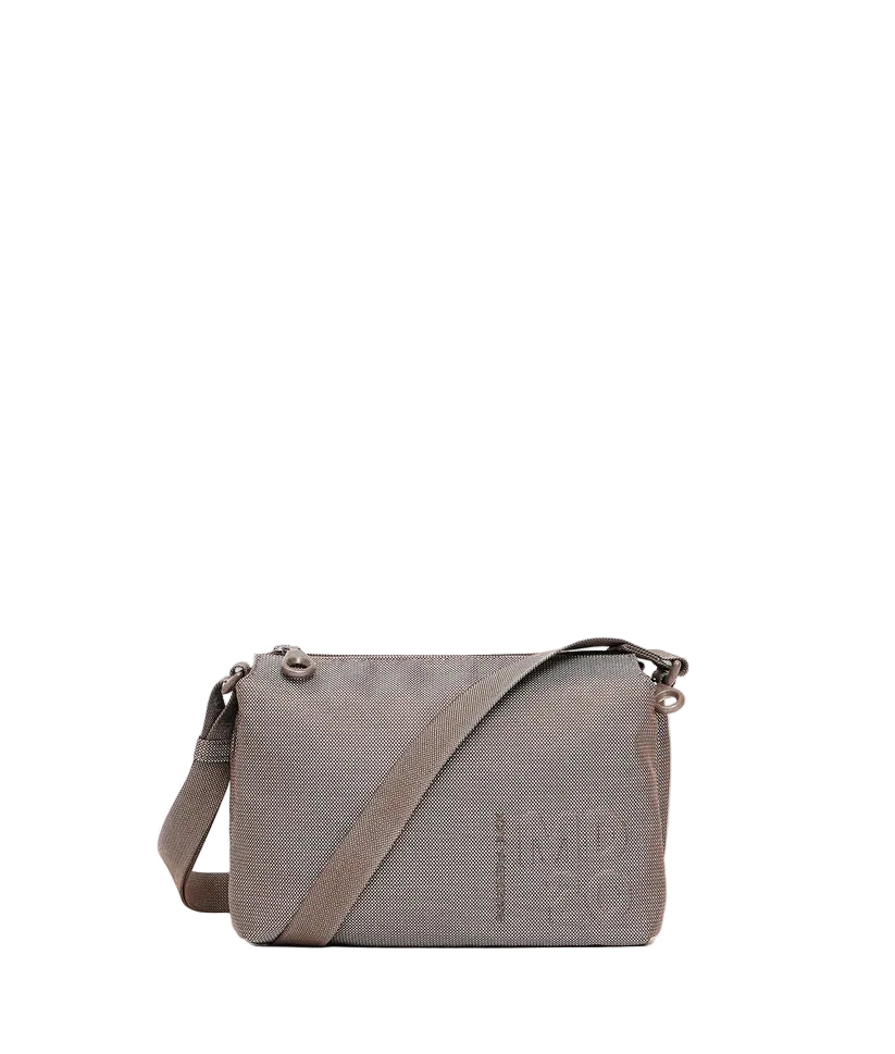 Tracollina three compartments MD Mandarina Duck P10QMT32 Taupe