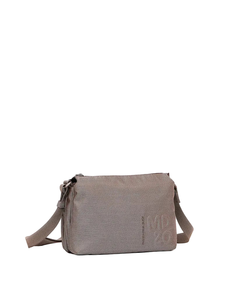 Tracollina three compartments MD Mandarina Duck P10QMT32 Taupe