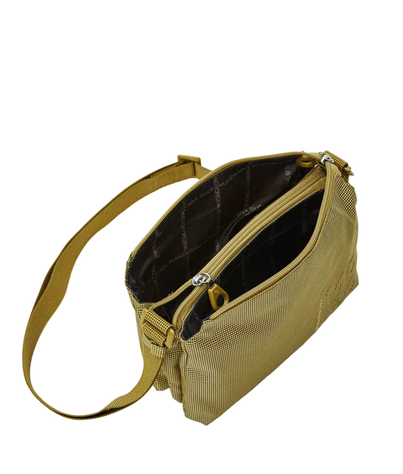 Tracollina tre scomparti MD20 Mandarina Duck P10QMT32 Pistacchio