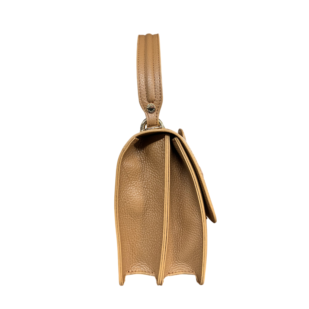 Leather bag Linda Visonà 20101 Terra 