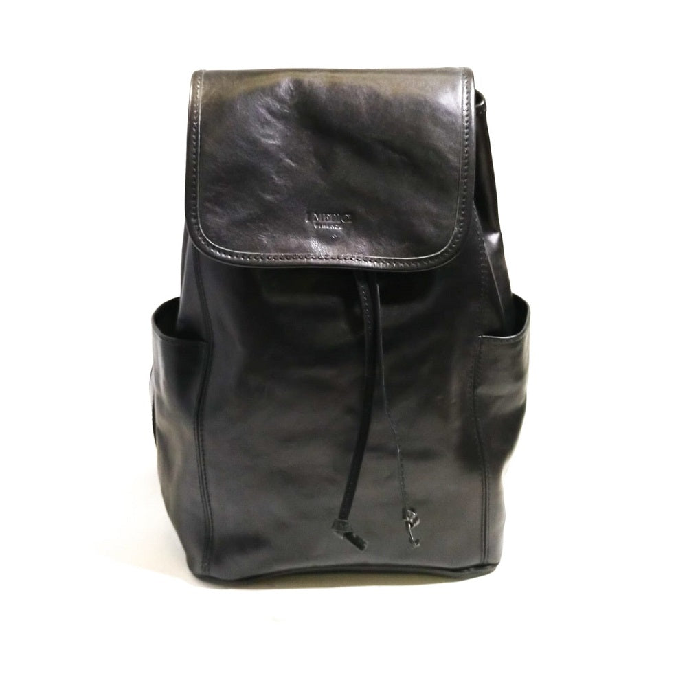 Zaino in cuoio I Medici 63/6000 Nero