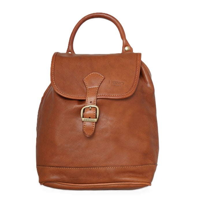 Leather Backpack I Medici 63/6500 Brown