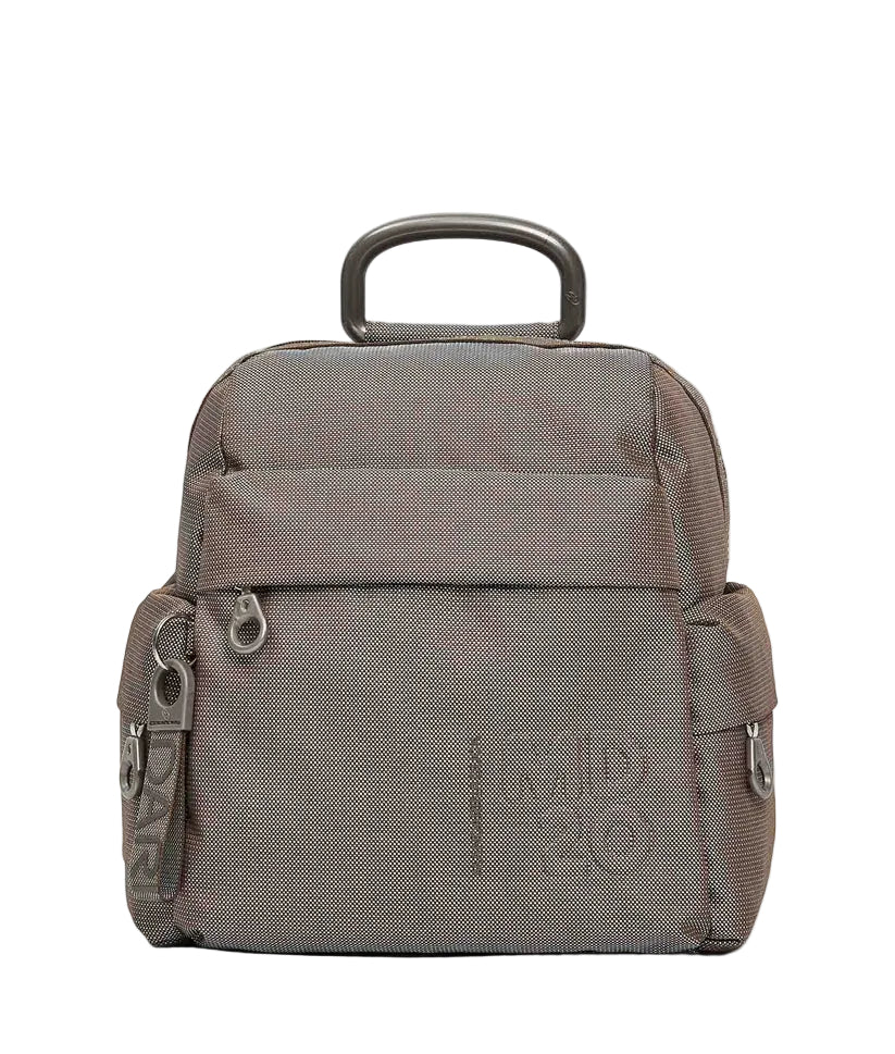 Zaino in tessuto MD20 Mandarina Duck P10QMTT1 Taupe