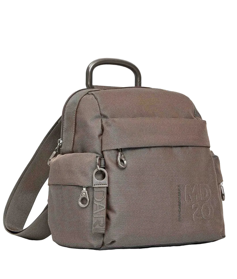 Zaino in tessuto MD20 Mandarina Duck P10QMTT1 Taupe