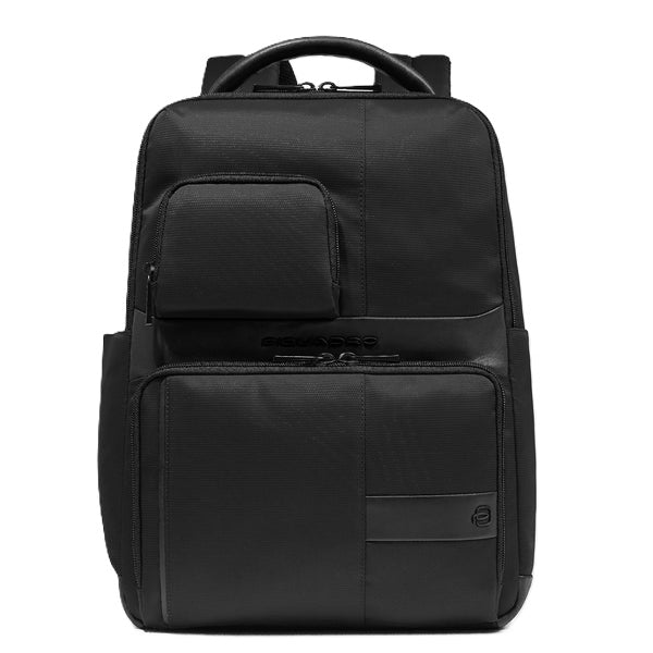 Zaino in tessuto e pelle porta pc 14" Piquadro CA6238W129 Nero