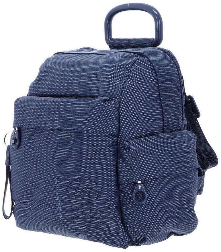 Zaino in tessuto MD20 Mandarina Duck P10QMTT1 Deep blue - Pelletteria Allegrini