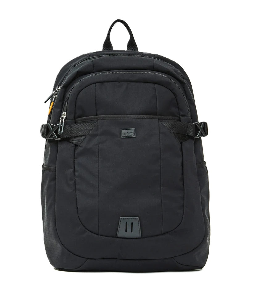 Zaino in tessuto y-lite Mandarina Duck P10OWT04 Nero
