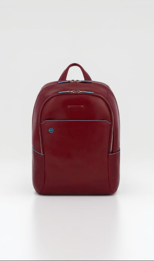 Backpack small in leather Piquadro CA3214B2 Red