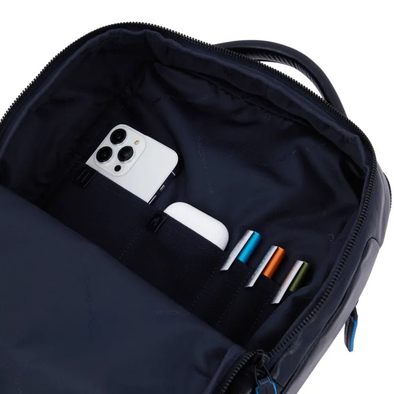 Zaino porta computer 15,6" e porta iPad Piquadro CA4818B2V Blu - Pelletteria Allegrini