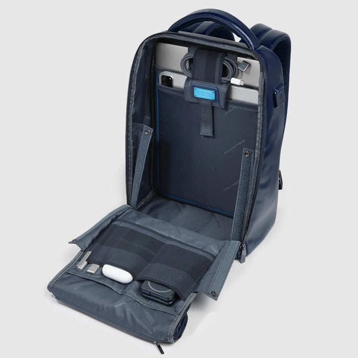Fast-Check Men's 14" Laptop Backpack Piquadro CA6858B2 Blue