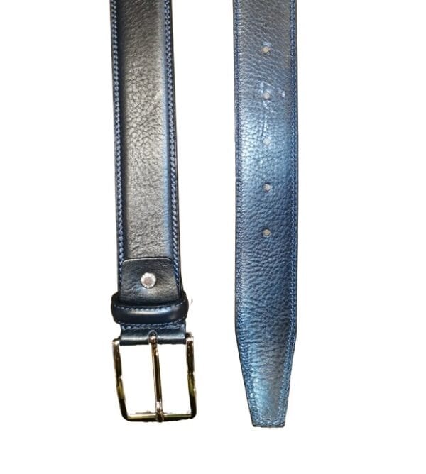 Leather belt for men Pelletteria Allegrini Filippo