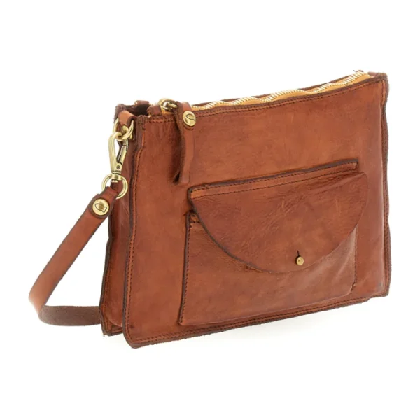 Campomaggi leather shoulder bag OSSIDIANA - Image 3