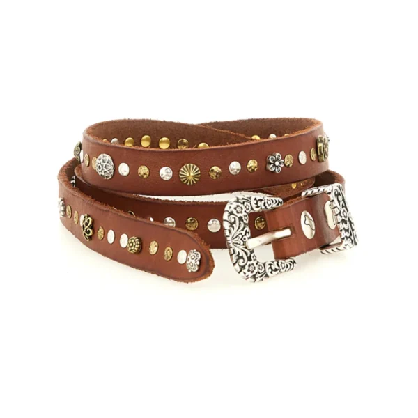 Campomaggi leather belt DIAMANTE - Image 2