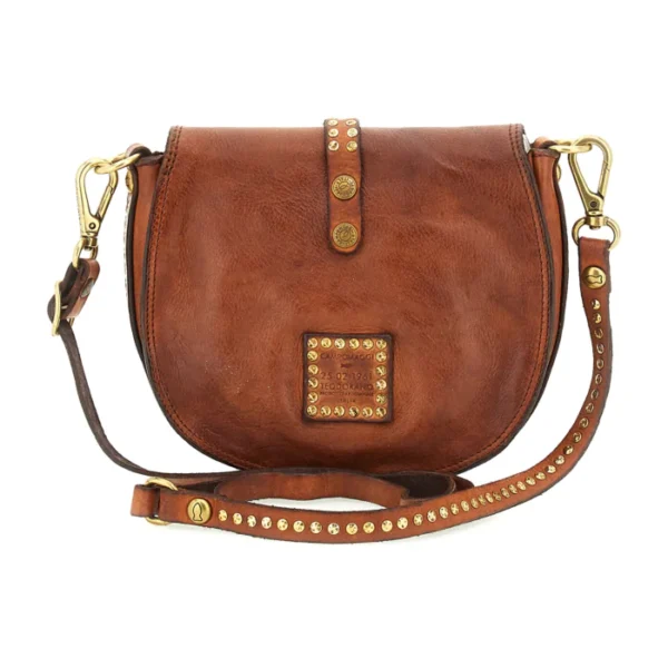 Campomaggi small shoulder bag with rivets Kura - Image 4